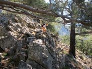 Discendendo la cresta