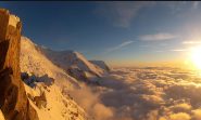 Tramonto spettacolare dal Cosmiques