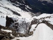 cordata sulla crestina più affilata