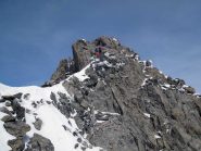 rocce sommitali dalla prima crestina