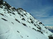 primo tratto sotto la cima