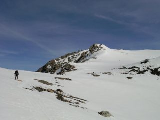 In vista della cima