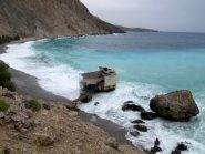 Glikà Nerà. Oggi il baretto sta chiuso.