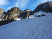 alla base del canalone