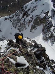 dal colletto verso la cima