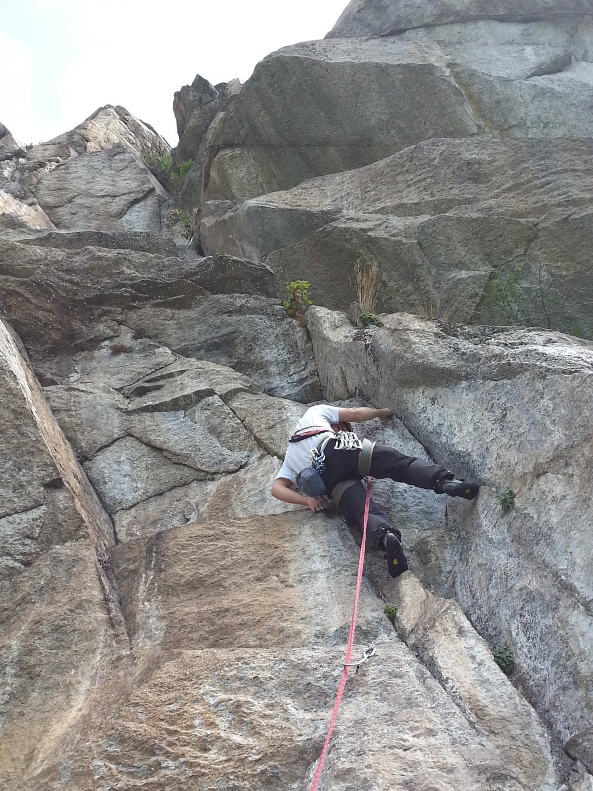 Alberto sul 3° tiro