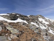 05 - salendo alla cima, nevai aggirabili