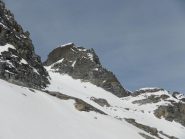 da dove c'era il seracco si può rientrare sul vallone del carro basso