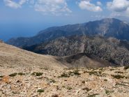 Le creste che separano le gole di Elighia, Samarià e Klados