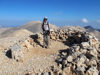 Sul Trocharis, seconda cima per altezza dei Lefka Ori