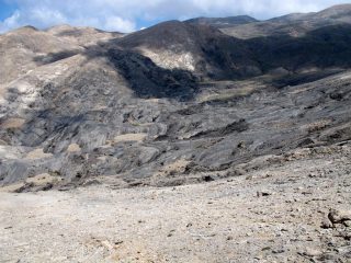Lo spettacolare terreno davanti allo Skotinò