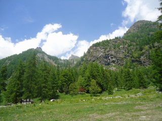 da Piamprato si vede subito la punta