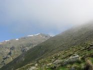 si intravede la croce della Punta Nord