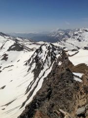 la cresta dalla cima