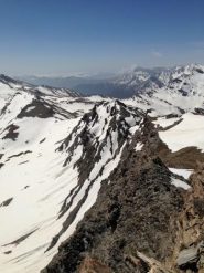 la cresta dalla cima