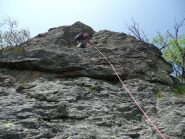 Ultimo breve tiro con diedrino finale