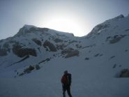 mole del Galenstock alla base dei pendii