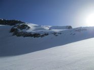 verso la cresta di salita