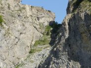 gola dell'Incisa, tra Pietravecchia e Toraggio