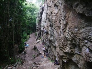 Falesia San Leonardo - Parete di dx