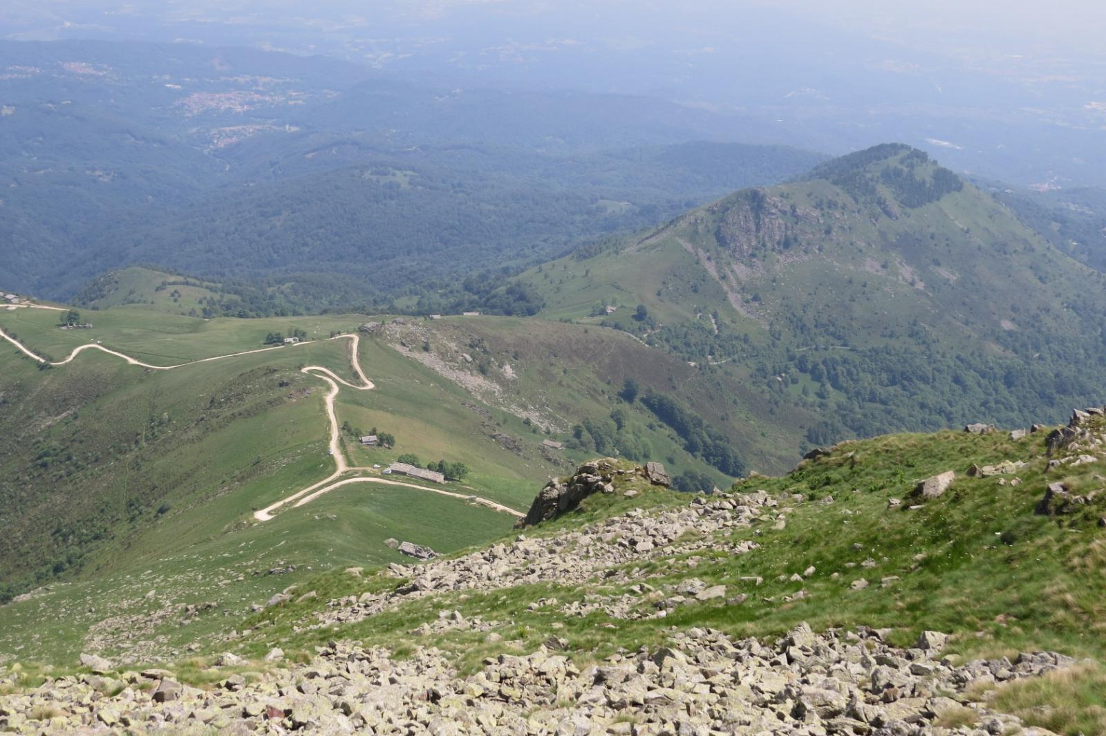 Discesa all'Alpe Frera