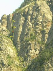 Tracciato della via