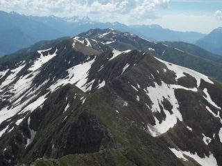 cresta dalla Pianchette al Bregagno