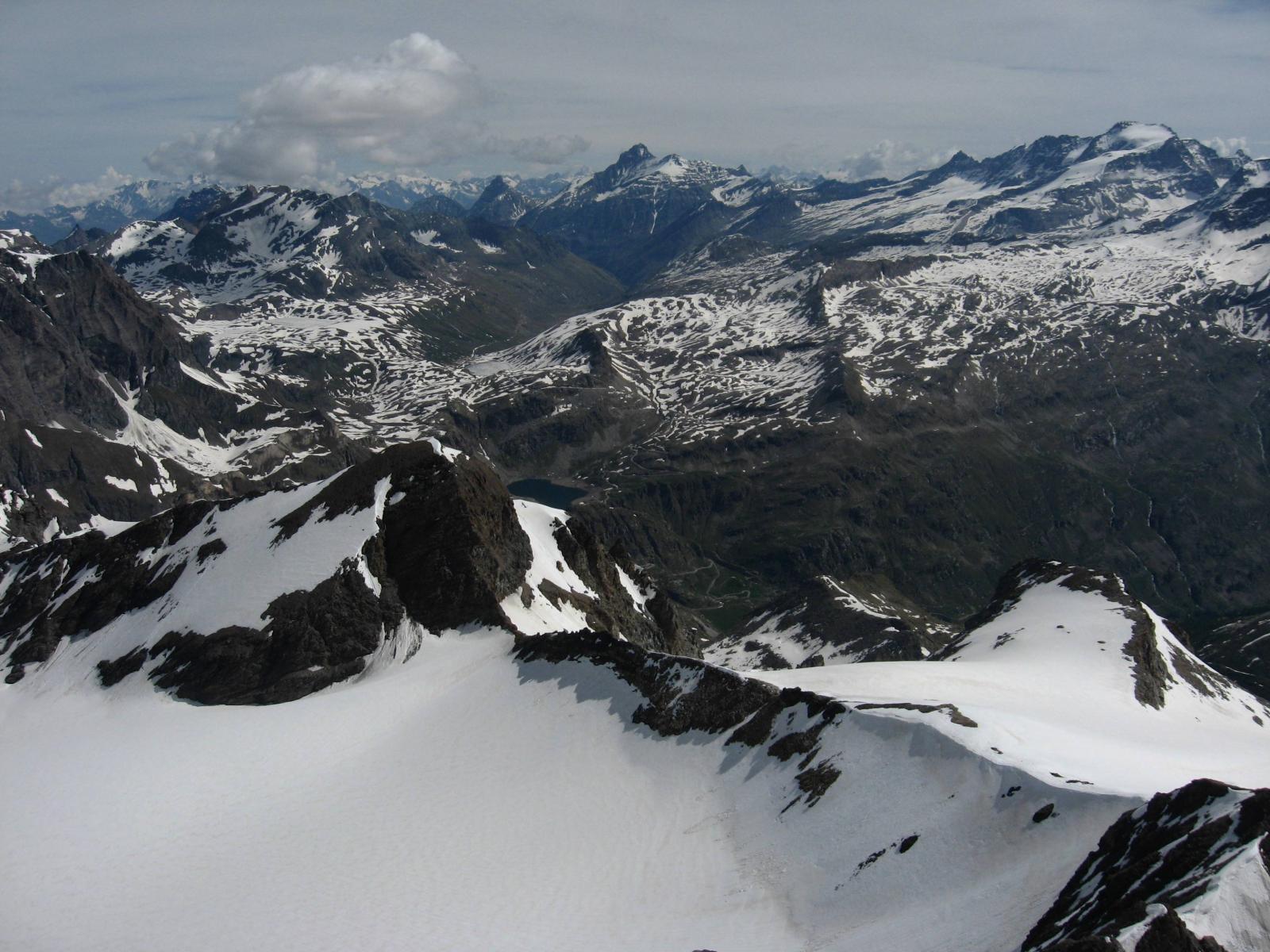 Situazione neve e gran bella vista