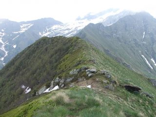 cresta dalla cima