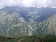 vista sul vallone di Piamprato  