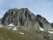 L'itinerario sulla parete
