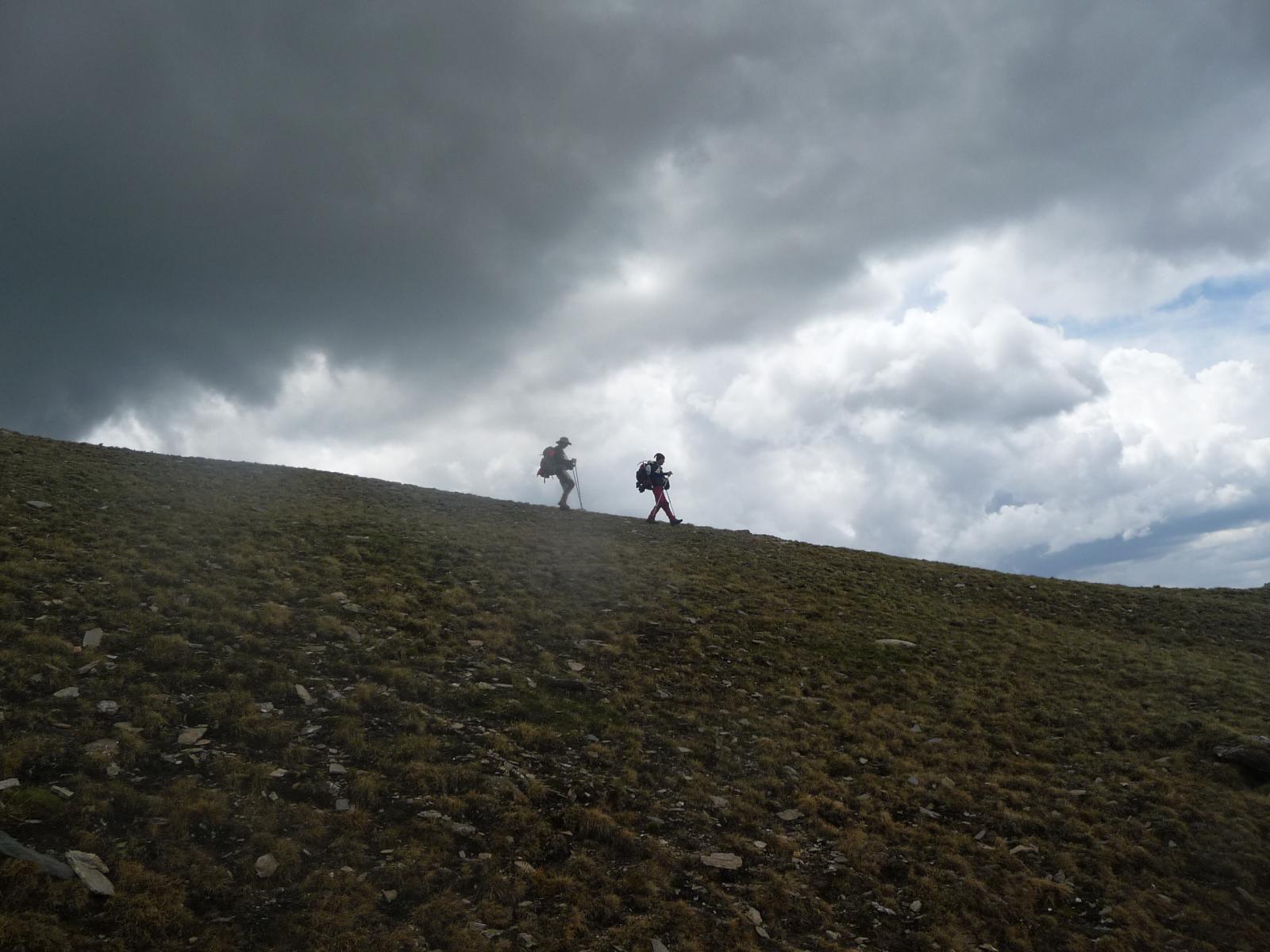 ...ma il temporale non ci raggiungerà...
