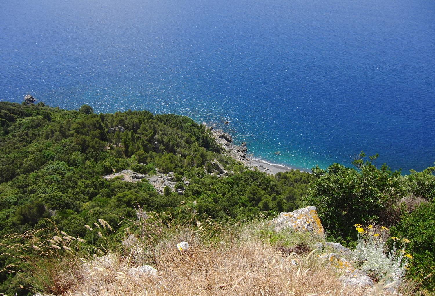 Verso Punta Corvo