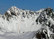 Canale Sud visto dall'Aiguille de Lesache