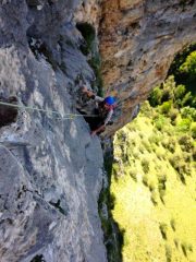 Luca alle prese con la seconda lunghezza