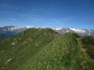 cresta sommitale sovrastata    