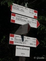 Cartelli al Bocchino delle Meraviglie