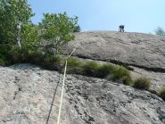 Nono tiro nel punto in cui si finisce su Senza Mani se si va a destra