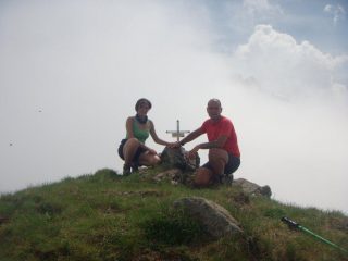 Gino e Simo sulla Costabruna