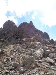 inizio della cresta a quota 2620