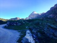 Dal sentiero verso il rifugio
