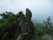 Percorso Mike, cresta finale