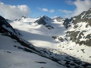  Ghiacciaio du Baounet dal Col d'Arberon 