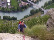 Giugio sulle placche finali