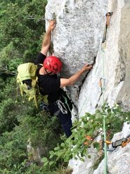 Passo alla Dulfer sulla L4