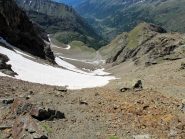 Dal colle il vallone risalito