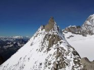 la vetta dall'anticima