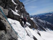 cengia sotto il dentino roccioso