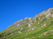 La vetta salendo dal Colle del Moncenisio