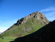 La salita al forte da La Petite Turrà